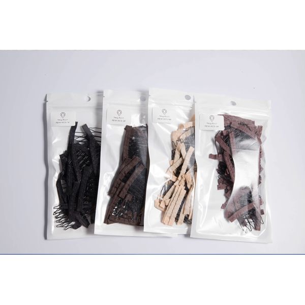 Stainless steel Wig Tools 6 Teeth Wig Cap Clips For Hair Extension Diy