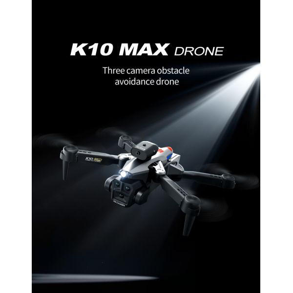Optical Flow Drone With Triple 4k Camera Wifi Fpv Camera Stabilizer for Beginners Obstacle Avoidance RC Quadcopter 2.4G