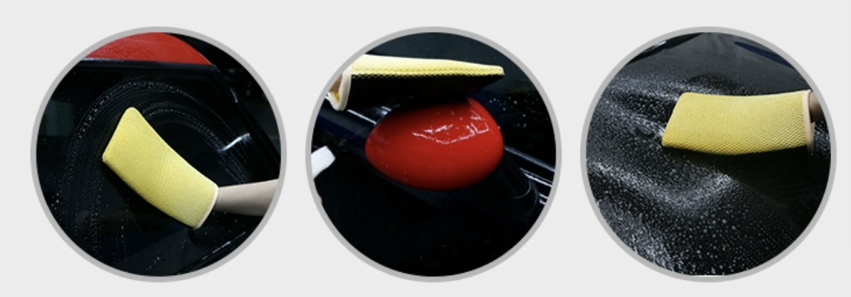 Car Detailing Rectangular Synthetic Clay Mitt Paint Decontamination Tool