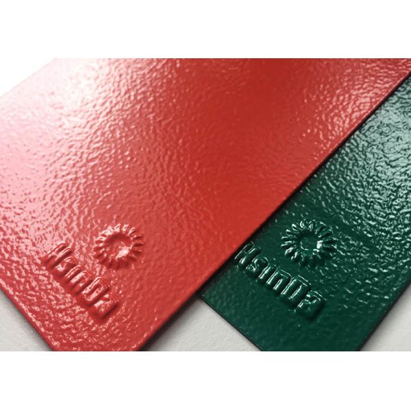Highly Durable Wrinkle Green Powder Coating for Covering Defects and Inperfections
