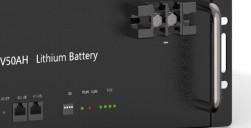 ROHS ISO Commercial Lithium Lifepo4 Batteries For Solar Storage 7.68KWh 51.2v 150Ah