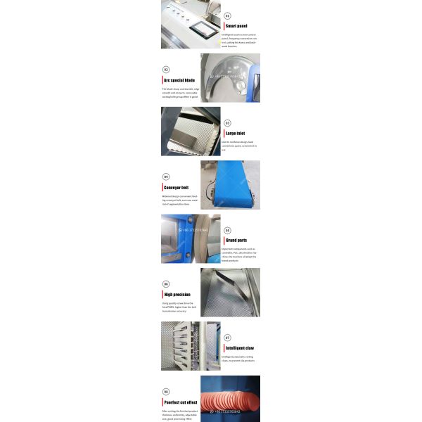 Advantage Frozen Sausage Meat Hamburger Steak Rib Fish Cutting Slices Cheese Slicing Machine 1880*820*1280mm