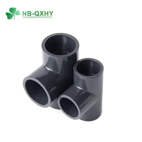 Gray PVC UPVC CPVC Pipe Fittings Plastic DIN JIS ANSI Pn16 for Water Supply