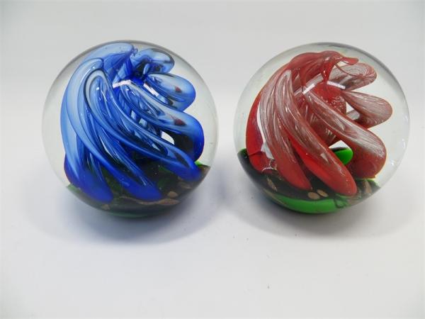 Glass paperweight,  glass ball,  glass round ball
