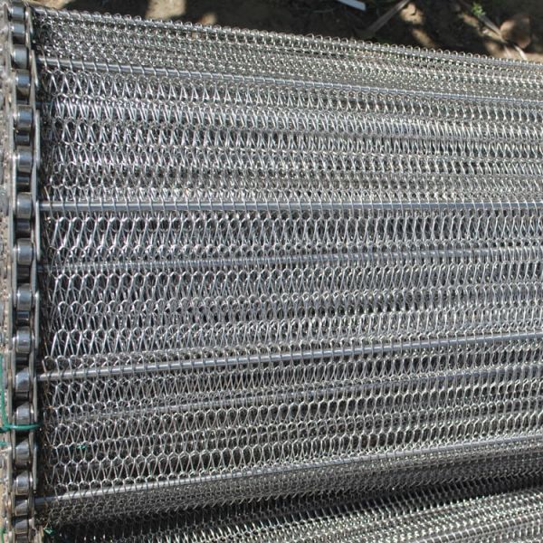 Stainless Steel Mesh Metal Conveyor Belt For Food Conveying