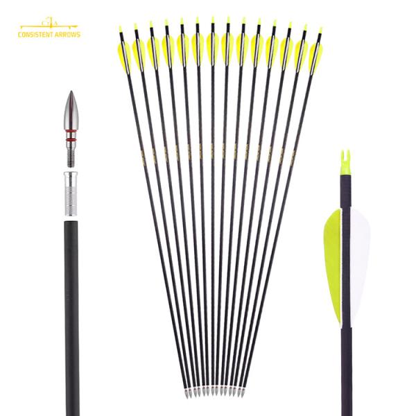 Venda por grosso Id.245 ((6.2mm) Coluna vertebral 250/300/350/400/500/600/700 Direita.003-.001 Orçamento Caça de atacantes e flechas alvo