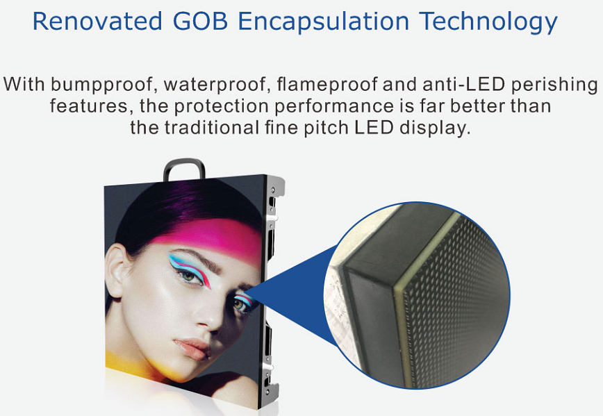 GOB P1.8mm P2mm P2.5mm P2.6mm Внутренний полноцветный светодиодный дисплей SMD1515 большой видеоэкран