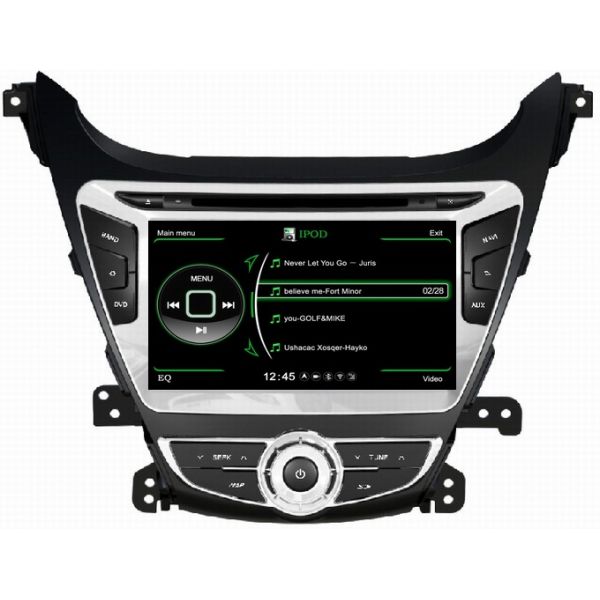 Ouchuangbo S100 Platform Car GPS Navi Multimedia System Hyundai Elantra 2014 1080P Wifi SD