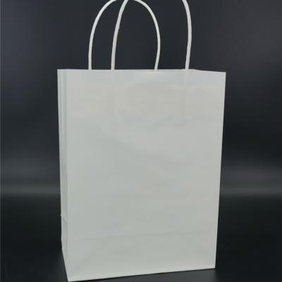 OEM Sacos de papel Kraft Branco Biodegradável Glitter de Ouro Rebocado