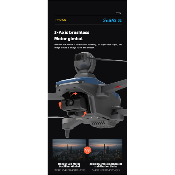 Cfly Faith 2se 27mins Fly Professional Long Distance Range Obstacle Avoidance Gps Rc Quadcopter 4k Hd Camera Fpv Drone 2.4g