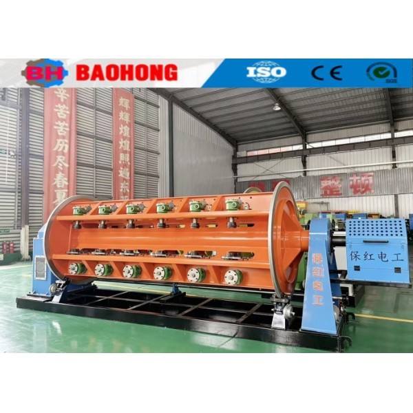 Rigid Type Aluminum and Copper Stranding Machine With auto loading/Cable making machine