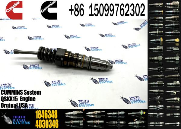 Injecteur de carburant diesel 1846348 5634701 4030346 1764365 4030346 4088660 4954434 579251 pour le moteur diesel Cummins QSX15