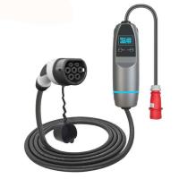 7kw type - 2 courant de sortie blanc de la couleur 6A-16A de chargeur pour des véhicules de New Energy