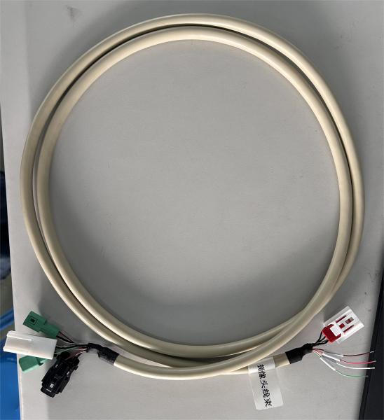 1700mm Waterproof Cable Wire Harness Power Supply Harness 4 Pin Housing For Industrial Environments