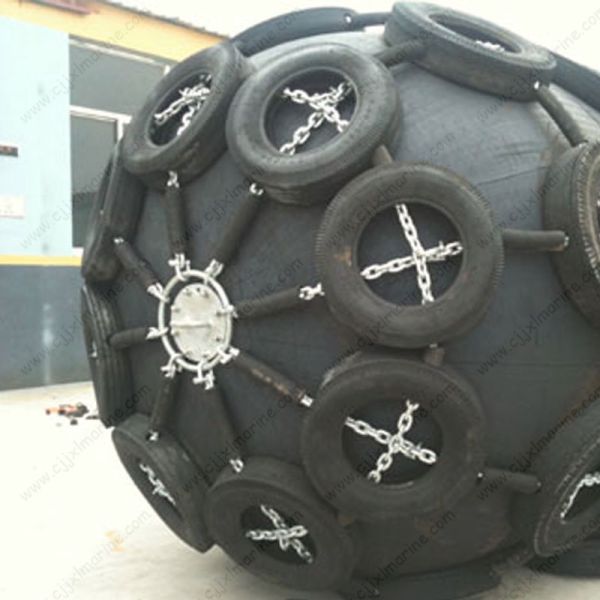 Natural Rubber Marine Inflatable Pontoons Used for Ship Launching and Ship Landing