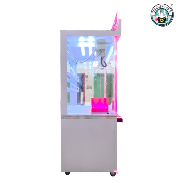 Amusement Park Coin Operated Catcher Game Mini Toy Arcade Claw Machine With Bill Accept