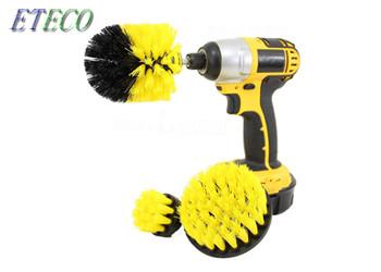 OEM Heavy Duty Drill Brush , Dirt Scrub Grout Cleaning Brush For Drill Excess