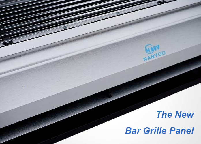 Low Noise 1047CFM 3D Cross Flow Door Air Curtains