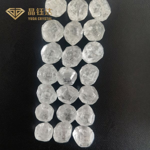 белизна 2.5-3ct HPHT искусственно сделала диаманты VVS ПРОТИВ ясности для свободных драгоценных камней