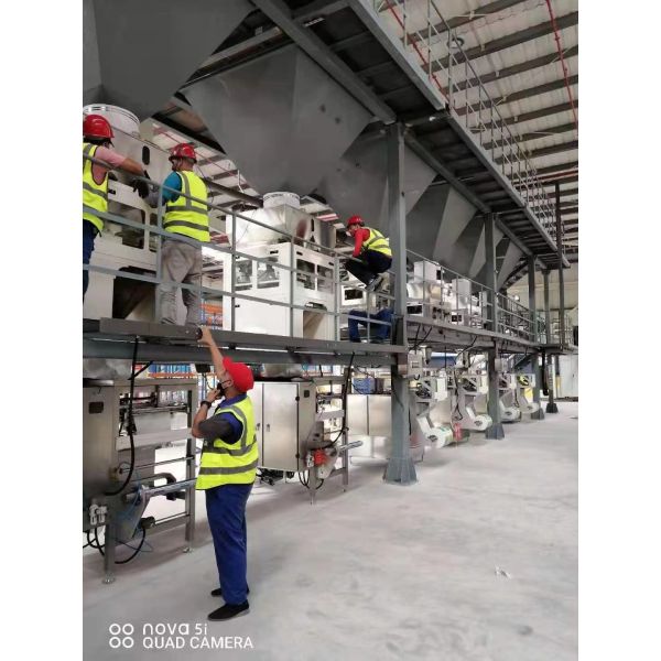 Small Capacity Detergent Powder Post Blending Line Batch Type