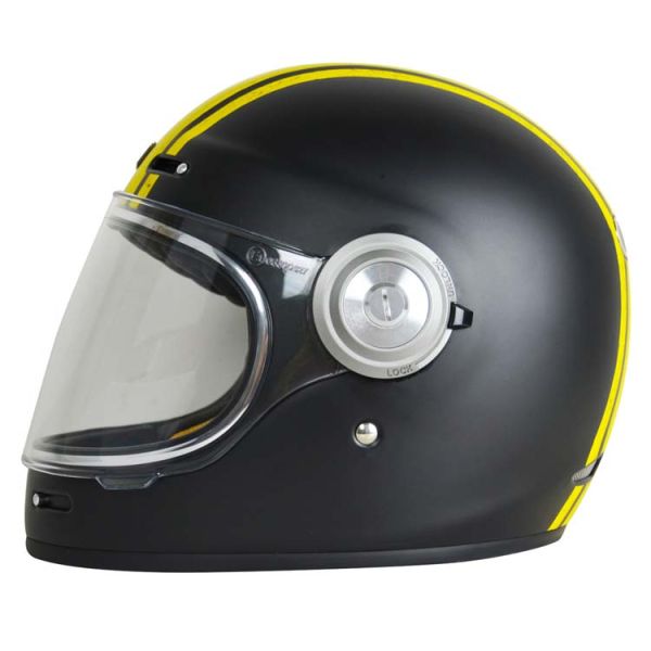 Custom ECE Certification Fiberglass Classic Retro Motorcycle Helmet in XS-S-M-L-XL-XXL