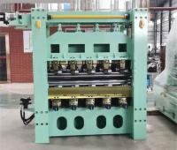 O corte de alumínio do metal à mosca giratória da tesoura da máquina do comprimento cortou à linha máquina 3 x 1800 do comprimento