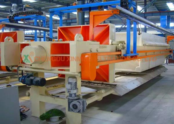 High Pressure Membrane Chamber Automatic Filter Press Hydraulic Type
