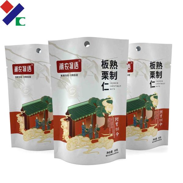 Aluminum Foil Retort Pouch Packaging 60 Microns For Food Snacks