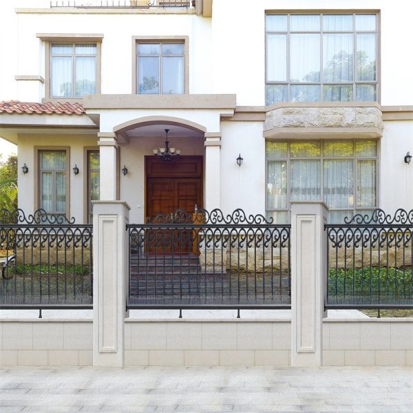 Frameless Glass Powder Coated Railings Guardrail Balcony Deck Outdoor