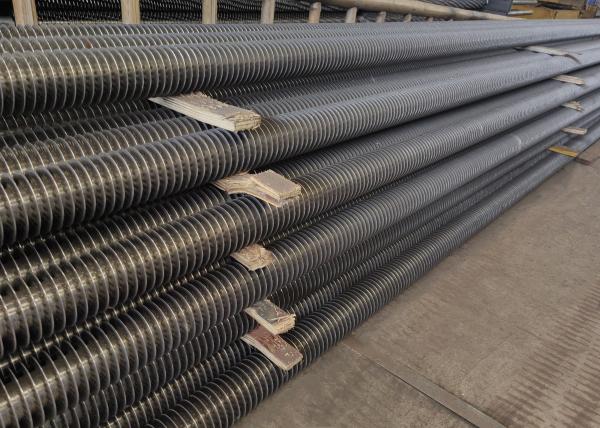 Economizador de tubos finados de alta eficiência para caldeiras