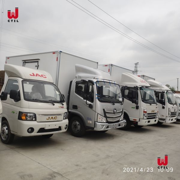 Тележка 13t небольшой Refrigerated Van коробки замораживателя JAC 4x2