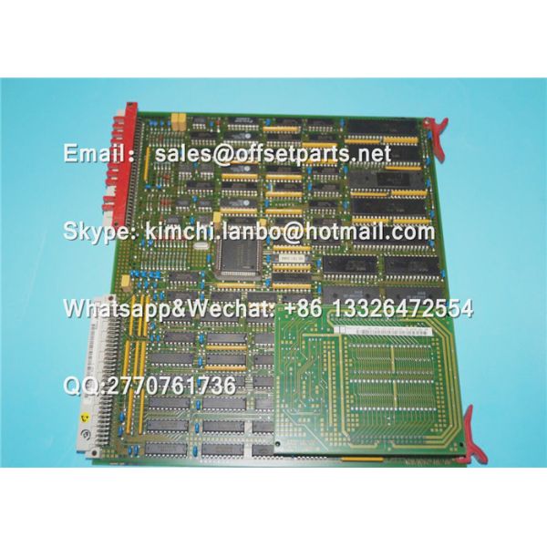 00.785.0645/02 81.186.5435/08C circuit board original used part of offset press printing machine