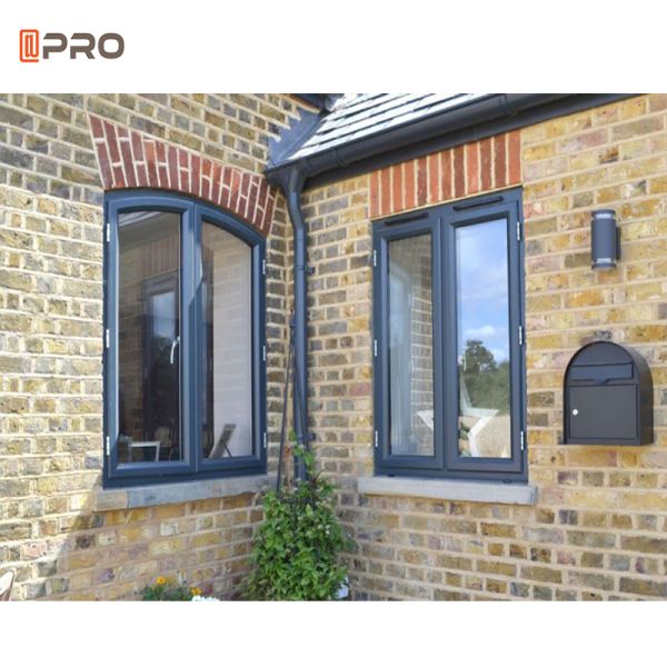 Aluminium Glass Casement Windows pane replacement European Style