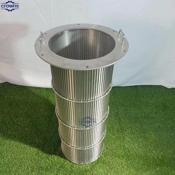 China High Quality Stainless Steel  V wedge wire filter johnson water well screen