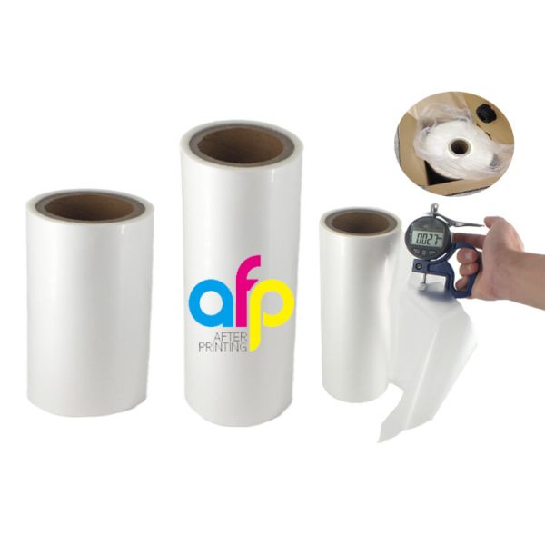 Premium Double Sided Laminating Film , Printing BOPP Lamination Film Roll