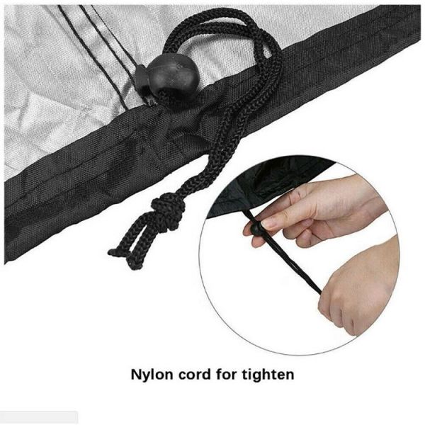 H190cm W115cm Waterproof Patio Furniture Covers , Outdoor Swing Chair Cover PVC