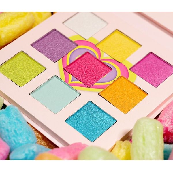Colorful Vegan Duochrome Eyeshadow Palette Powder 16.2g Lightweight