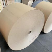 O PE branco impermeável revestiu o rolo de papel 320gsm Kraft para a bacia