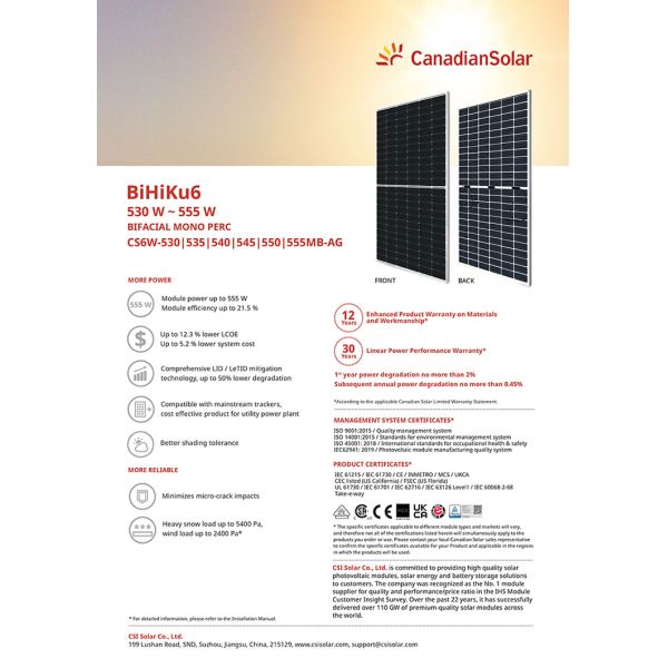Solar Panel Metal Bifacial N Type Mono Perc Pv Module for Household Router Powerbank