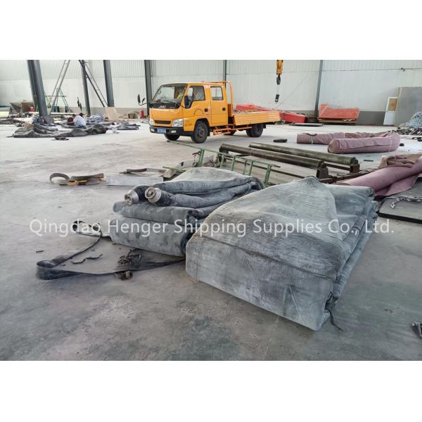 Natural Rubber Marine Ship Launching Airbag Inflatable Anti Explosion