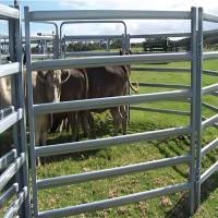 Galvanized Steel Horse Fence Panel 1.8x2.1m Heavy Duty Livestock Corral