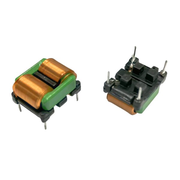 ZXY-T1515 20mH High Power Common Mode Inductor with Vertical Structure and Flat Wire Winding for EMI Filtering
