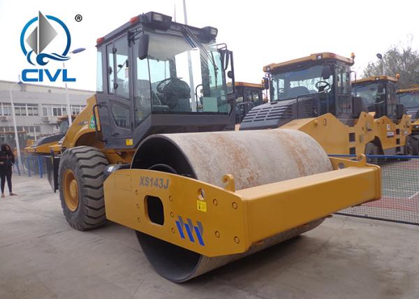 12 Tons Road Roller Compactor Engineering Vehicle Fully Hydraulic Single Drum Roller
