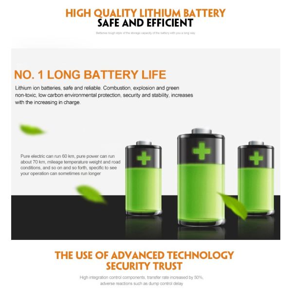 40km 100km Folding Electric Bike GB Lithium Battery Powered