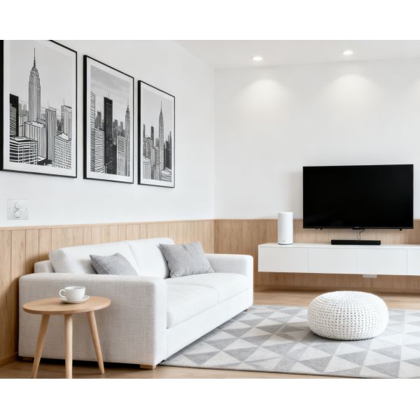 AT-530R Wall Mounted 30w with Relay Volume Controller White Color PC Material