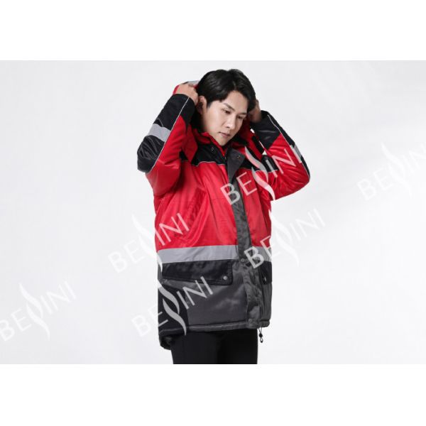 Polyester Cotton Winter Workwear Clothing Interweave Padded Jacket