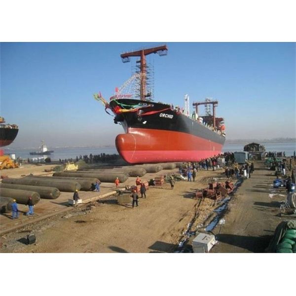 Launching / Landing Marine Rubber Airbag With Optimized Structural Layout