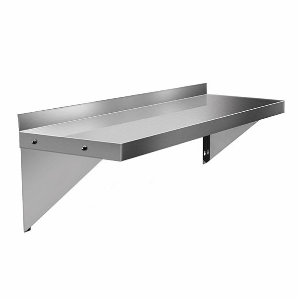 290g Customized Logo Stainless Steel Triangle Wall Mount Shelf Bracket for Kitchen