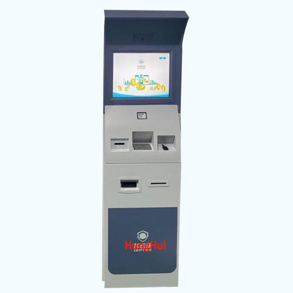 A troca de divisa estrageira cripto BTC da máquina de venda automática do serviço do auto do ATM resgata