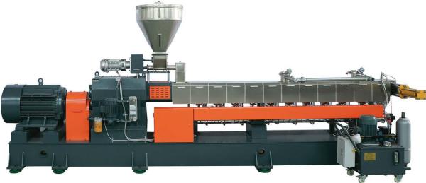 SHJ-65 Double Screw Extrusion Machine With 52mm Center Distance And 400kg/H Capacity
